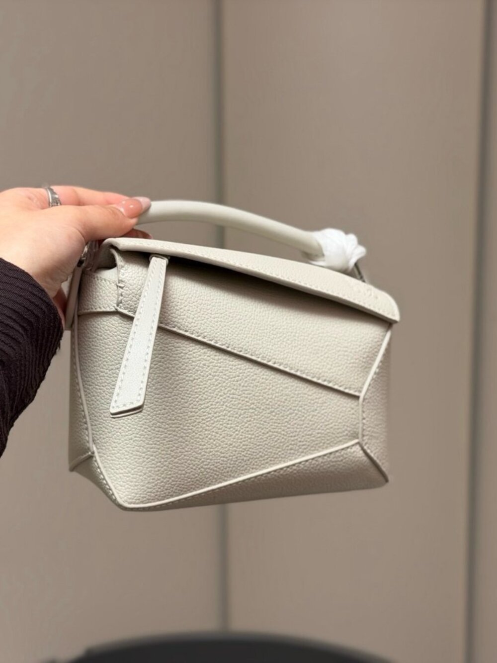 Loewe Puzzle Geometric Bag, Calfskin, 18 x 10 cm (Mini), Comes with Gift Box
